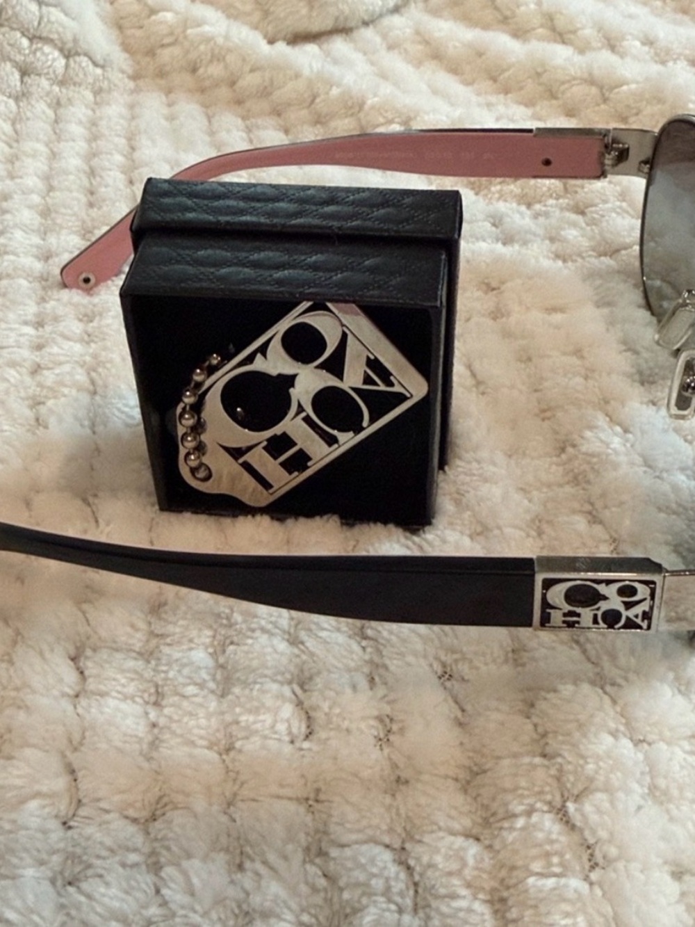 Coach Kristina HC7003 Charity Edition Aviators with Case - Picture 12 of 13